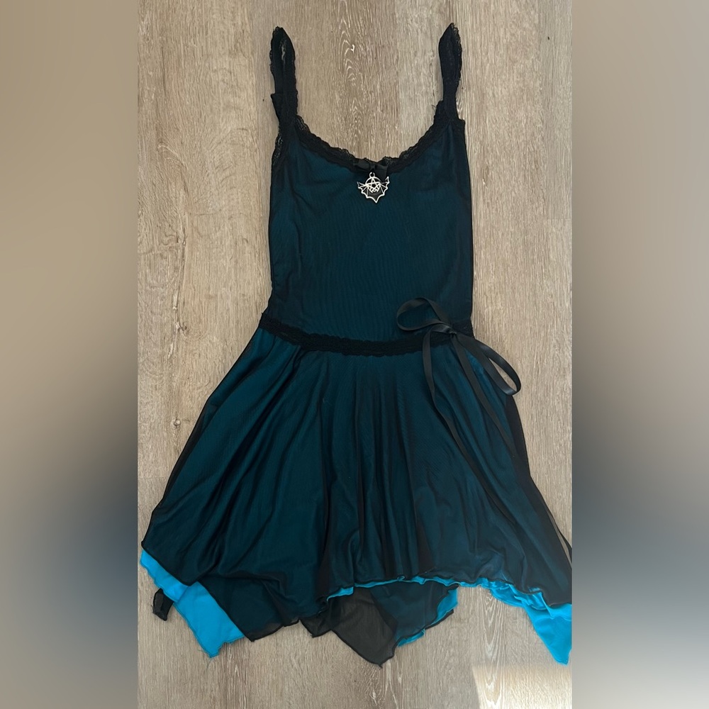 Woodland Stroll Mini Dress by Dolls Kill feat. The Grave Girls